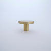 Mod Brass Circle Knob  Drawer Pulls and Cabinet Knobs