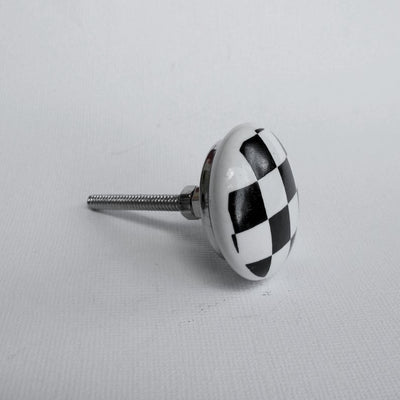 Checkerboard Knob  Drawer Pulls and Cabinet Knobs