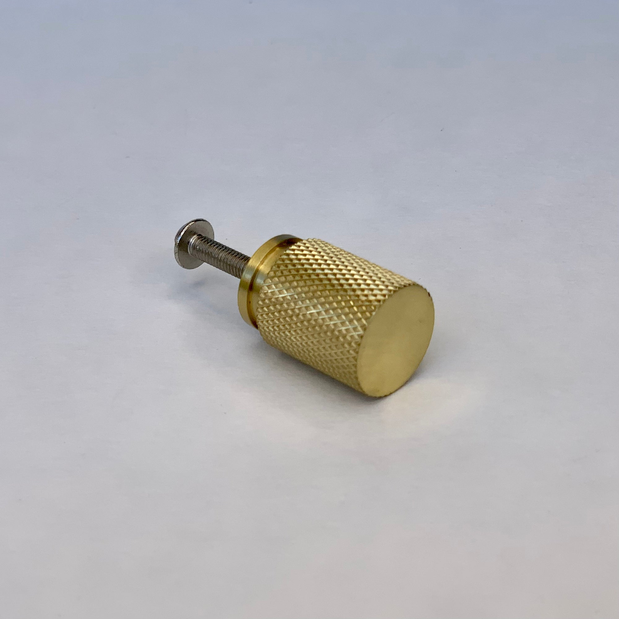 Knurled Gold Brass Pull