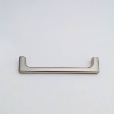 Simple Matte Silver Handles - Drawer Handles pulls, Silver Satin Finish, Cabinet  Pulls, Solid Metal,  Modern Cabinet Pull Handles