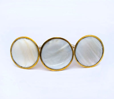 Simple Mother of Pearl Knob  Drawer Pulls and Cabinet Knobs