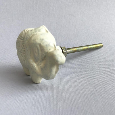 White Elephant Knob  Drawer Pulls and Cabinet Knobs