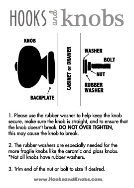Installing your Cabinet Knobs