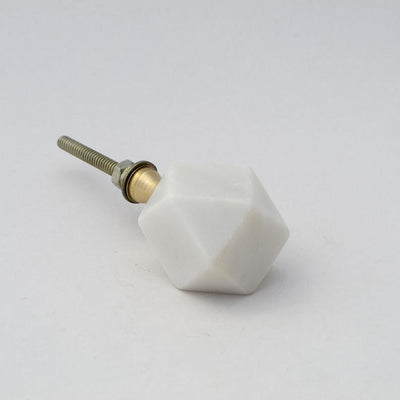 Stone Geometric Knob  Drawer Pulls and Cabinet Knobs