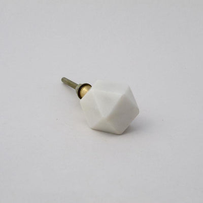 Stone Geometric Knob  Drawer Pulls and Cabinet Knobs