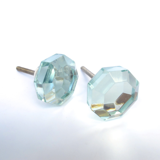 Mirrored Glam Knob  Drawer Pulls and Cabinet Knobs