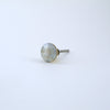 Mini Faceted Mother of Pearl Knob  Drawer Pulls and Cabinet Knobs