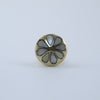 Mother of Pearl Daisy Knob  Drawer Pulls and Cabinet Knobs