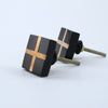 Black and Copper Mod Knob  Drawer Pulls and Cabinet Knobs
