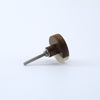Mod Gold Stripe Knob  Drawer Pulls and Cabinet Knobs