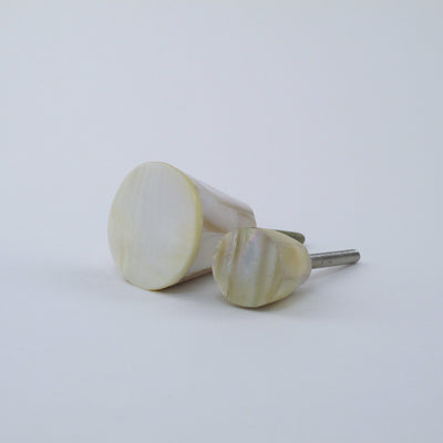 Mini Mother of Pearl Dome Knob  Drawer Pulls and Cabinet Knobs
