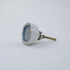 Sea Glass Cushion Knob - Grey  Drawer Pulls and Cabinet Knobs