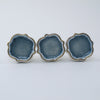 Sea Glass Cushion Knob - Grey  Drawer Pulls and Cabinet Knobs