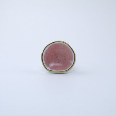 Sea Glass Knob - Pink  Drawer Pulls and Cabinet Knobs