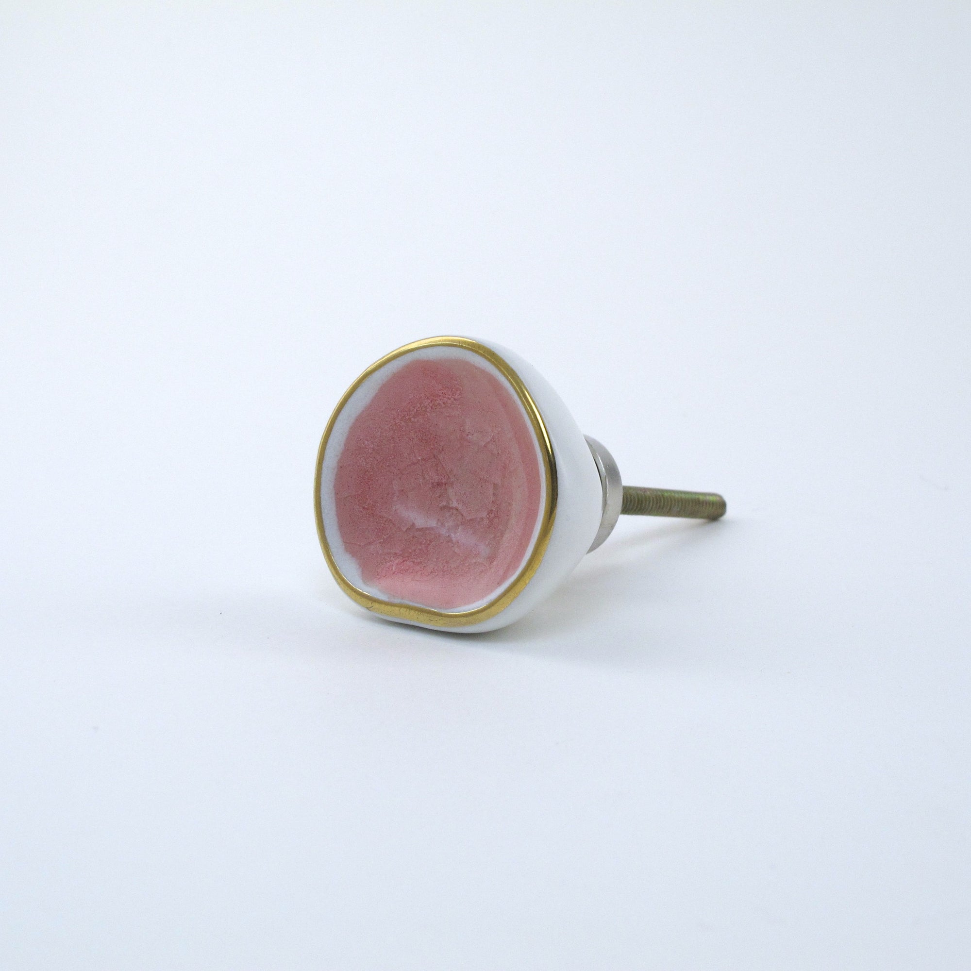 Sea Glass Pink Cabinet Knobs - Hooks & Knobs Sea Glass Pink Cabinet Knobs - Hooks & Knobs