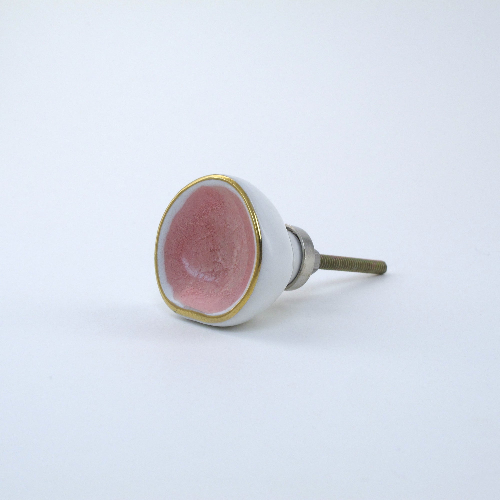 Sea Glass Pink Cabinet Knobs - Hooks & Knobs Sea Glass Pink Cabinet Knobs - Hooks & Knobs