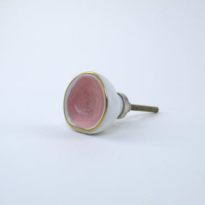 Sea Glass Pink Cabinet Knobs - Hooks & Knobs Sea Glass Pink Cabinet Knobs - Hooks & Knobs