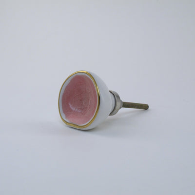 pink dresser drawer knobs 10pcs Metal Cabinet Knobs Pink Drawer Knobs Round Shaped Dresser Knobs Cute Kitc