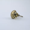 Gold Sunflower Knob  Drawer Pulls and Cabinet Knobs