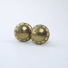 Gold Sunflower Knob  Drawer Pulls and Cabinet Knobs