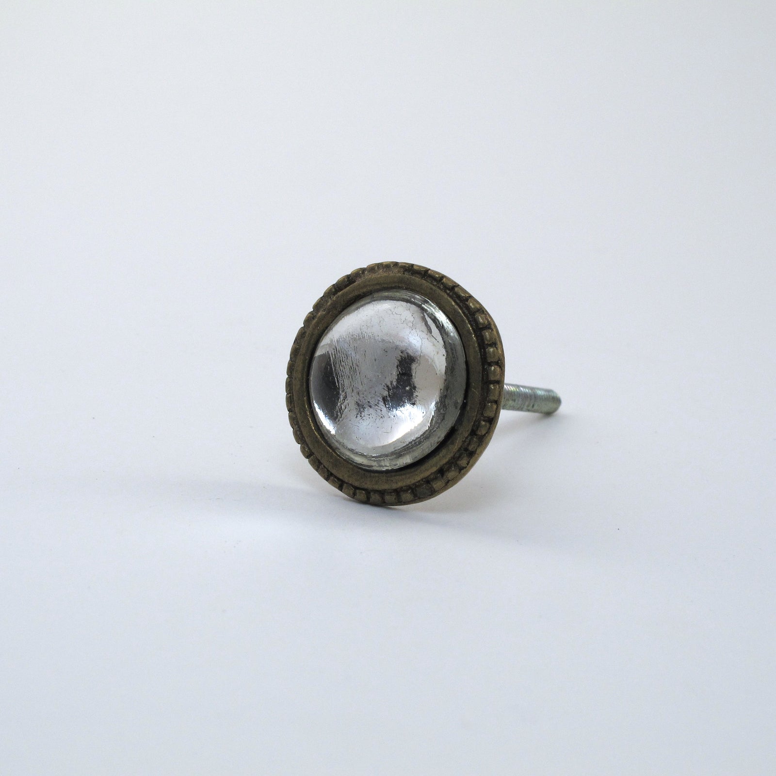 Petite Metal Mirror Knob  Drawer Pulls and Cabinet Knobs