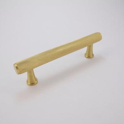 Knurled Brass T-Bar + Handles  Drawer Pulls and Cabinet Knobs