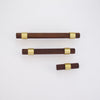 T-Bar Brass + Wood Handles  Drawer Pulls and Cabinet Knobs