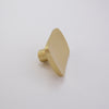 Modern Rory Brushed Gold Knob  Drawer Pulls and Cabinet Knobs