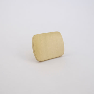 Modern Rory Brushed Gold Knob  Drawer Pulls and Cabinet Knobs