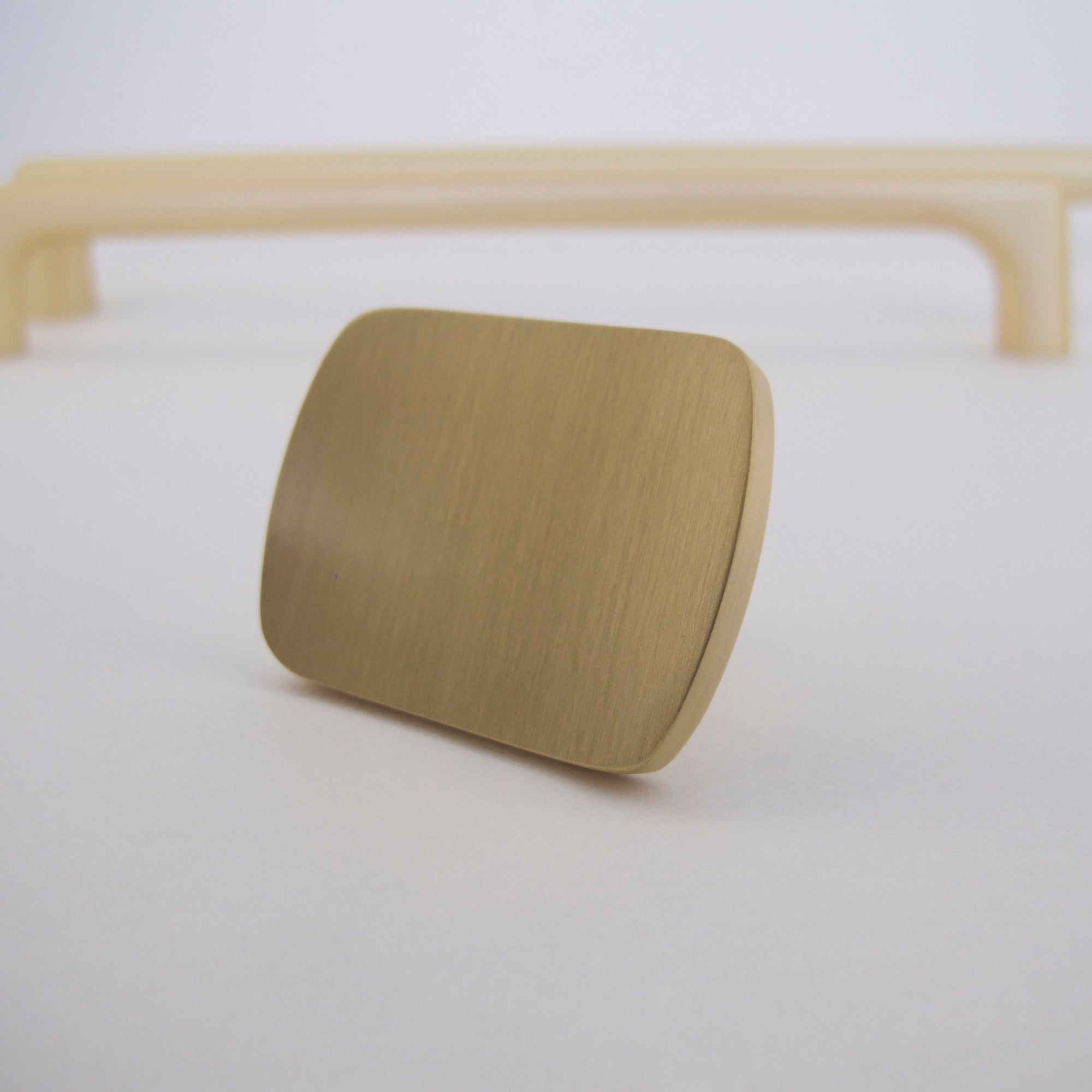 Elements 40BG: 1-9/16 Naples T-Bar Cabinet Knob - Brushed Gold