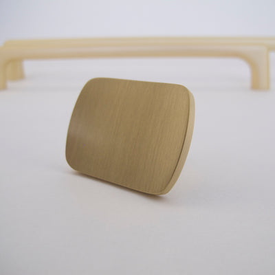 Simple Matte Gold Handles  Drawer Pulls and Cabinet Knobs