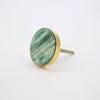 Sand Dunes Knob - Jade Green  Drawer Pulls and Cabinet Knobs