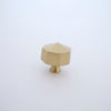 Mod Brass Hex Knob  Drawer Pulls and Cabinet Knobs