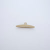 Modern Brass T-Bar Handle  Drawer Pulls and Cabinet Knobs
