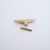 Mod Brass T-Bar Knob  Drawer Pulls and Cabinet Knobs