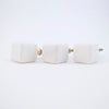 Square White Quartz Knob  Drawer Pulls and Cabinet Knobs