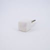 Square White Quartz Knob  Drawer Pulls and Cabinet Knobs
