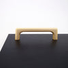 Simple Matte Gold Handles 4&quot; Handle Drawer Pulls and Cabinet Knobs