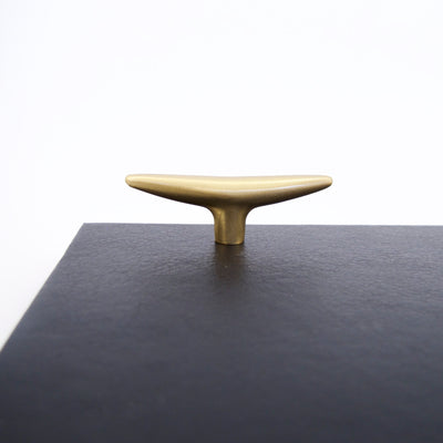 Modern Brass T-Bar Handle  Drawer Pulls and Cabinet Knobs