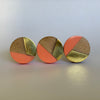 Geo Knob - Melon  Drawer Pulls and Cabinet Knobs