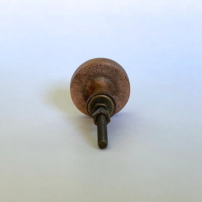 Brushed Copper Circle Knob  Drawer Pulls and Cabinet Knobs
