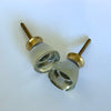 Beach Glass - Clear  Drawer Pulls and Cabinet Knobs