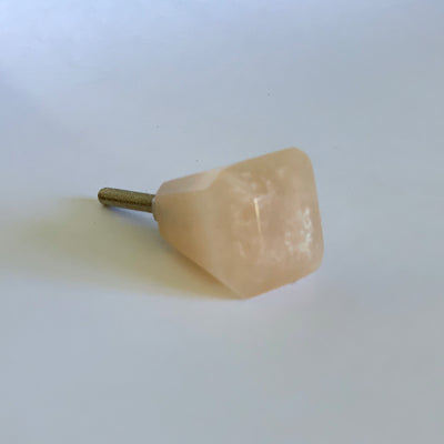 Rose Quartz Knob  Drawer Pulls and Cabinet Knobs