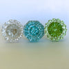 Glass Moon Drop Knob Clear  Drawer Pulls and Cabinet Knobs