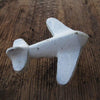 White Metal Airplane Knob  Drawer Pulls and Cabinet Knobs
