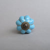 Petite Marigold Knob - Light Blue  Drawer Pulls and Cabinet Knobs