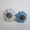 Petite Marigold Knob - Light Blue  Drawer Pulls and Cabinet Knobs