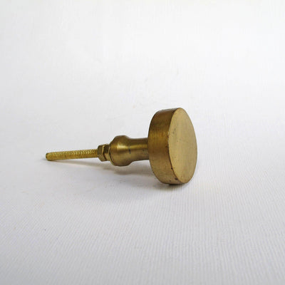 Brass Circle Knob  Drawer Pulls and Cabinet Knobs
