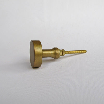 Brass Circle Knob  Drawer Pulls and Cabinet Knobs