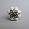 Brass Starburst Knob  Drawer Pulls and Cabinet Knobs